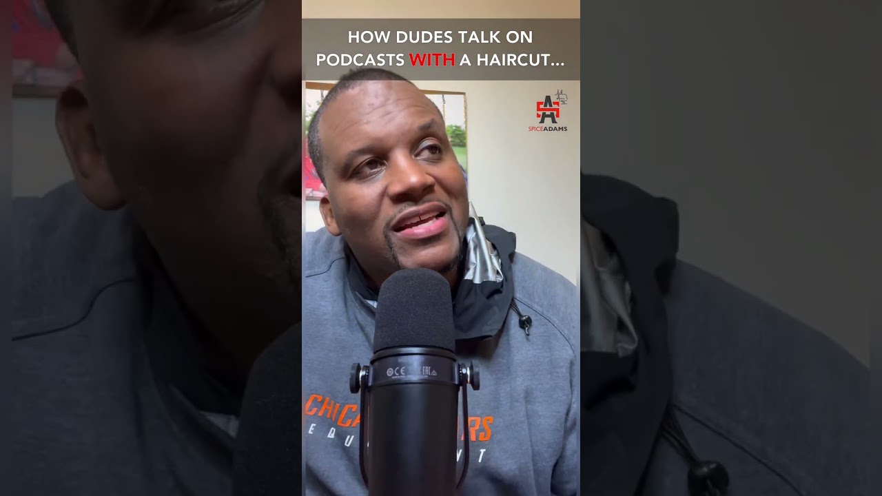 How Dudes Talk On A Podcast With A Haircut