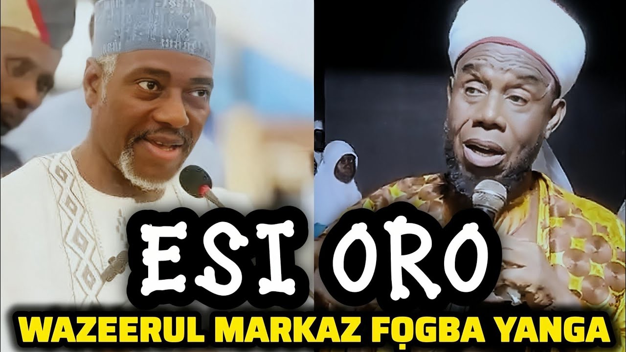 Esi Ọrọ NLA -Baba Wazeerul Markaz Fesi Ọrọ Fun Prof. Khidir Ati Awon Miran Lori Baba Mudeerul Markaz