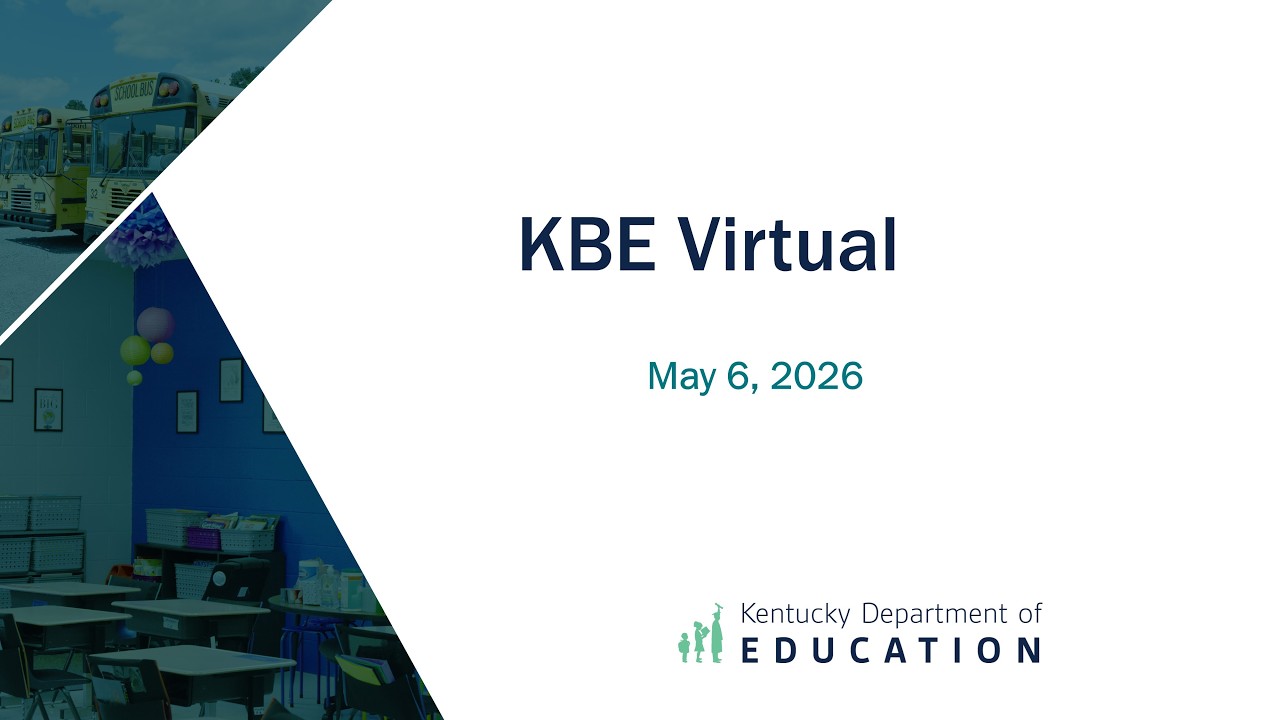 KBE (Virtual) Meeting - May 6, 2026