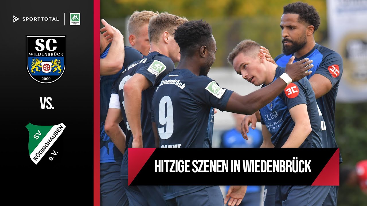 Torhüter fliegt vom Platz! | SC Wiedenbrück - SV Rödinghausen | Regionalliga West