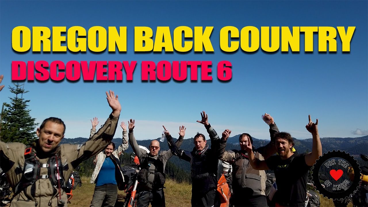 Oregon Back Country Discovery Route 6 Motorcycle Adventure With Friends - OBCDR6