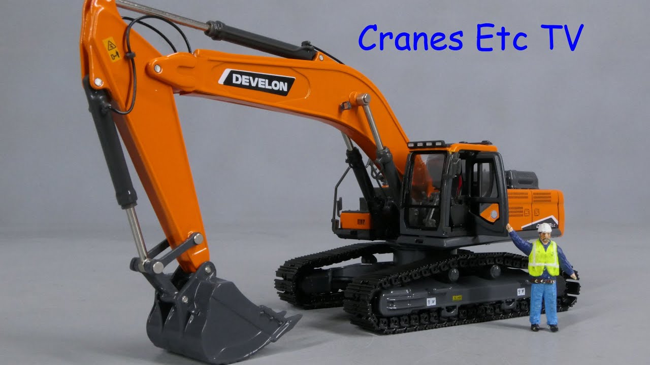 Develon DX 380 LC Crawler Excavator by Cranes Etc TV