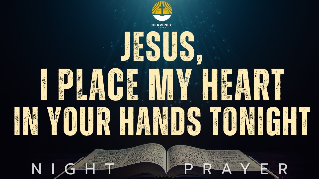 Dear Lord, Thank You For Walking With Me Today | Peaceful Evening Prayer To Jesus
