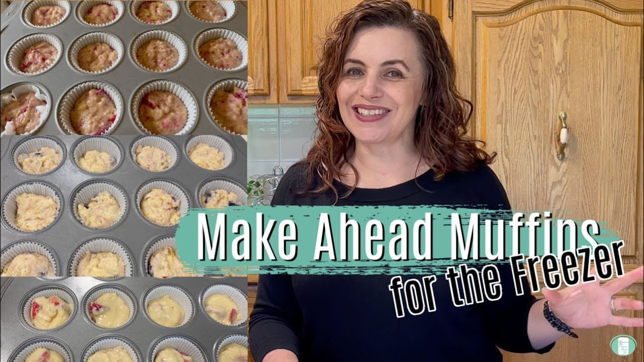Make Ahead Muffins for the Freezer | Bake with Me