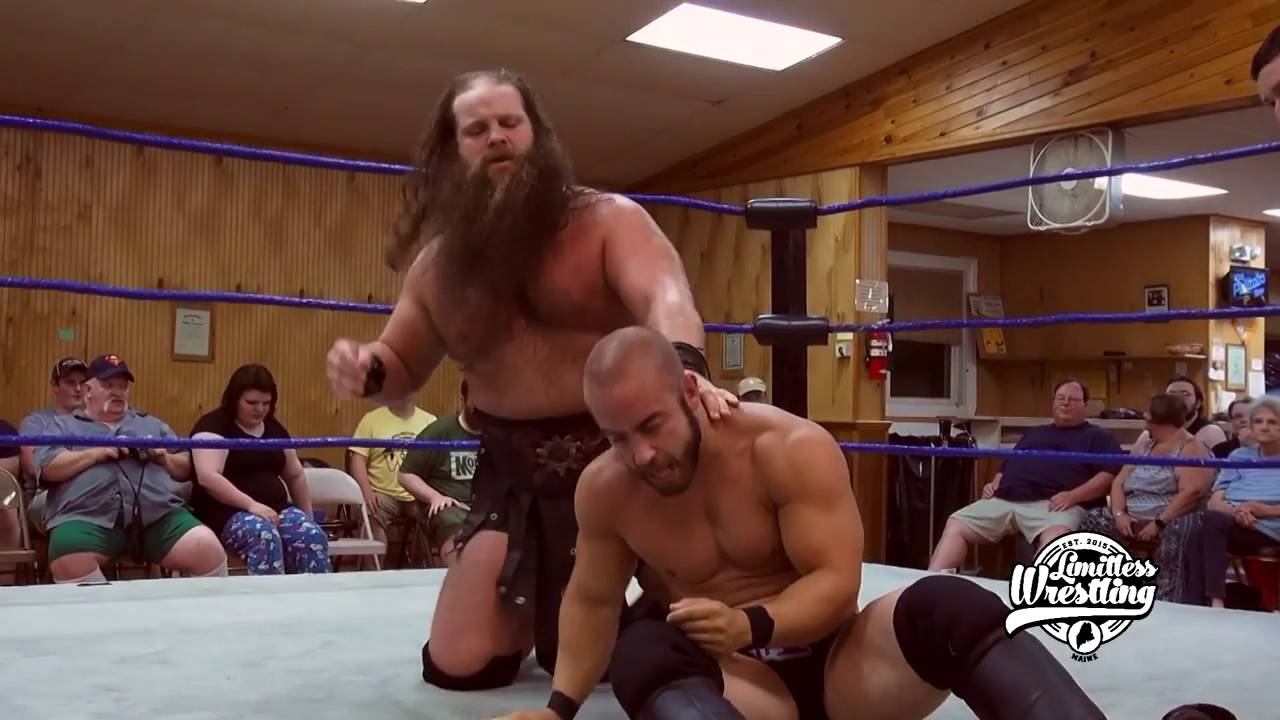 John Silver vs. Hanson - Limitless Wrestling (AEW Dynamite, Dark Order, Ivar, WWE Viking Raiders)