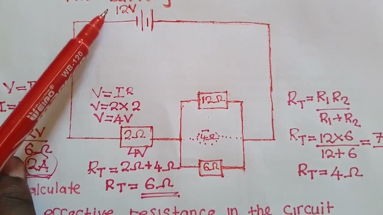 Science (Physics) - Current Electricity [ Calculating - Resistance |Voltage | Current ]
