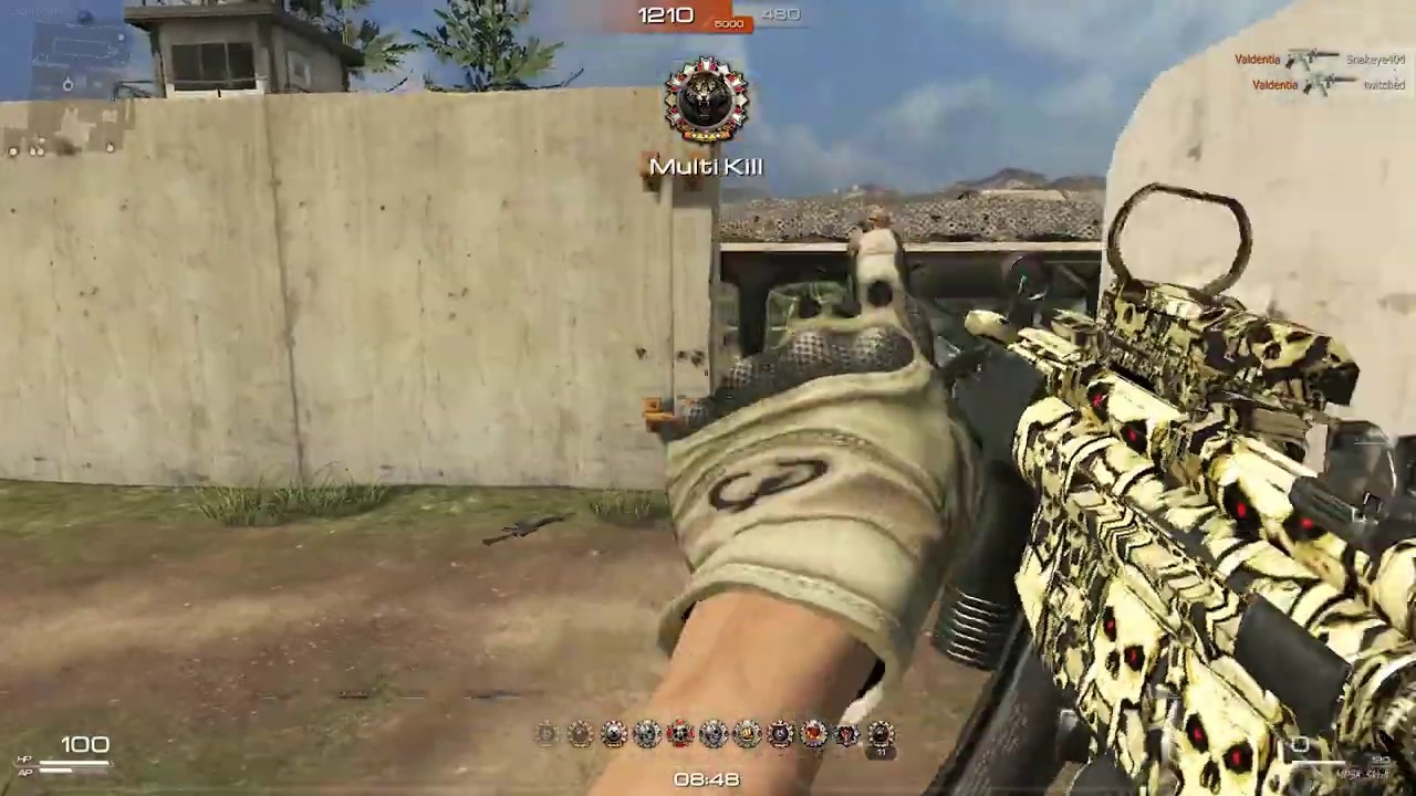 Soldier Front 2 - 2014 Gameplay MP5K Skull Montage