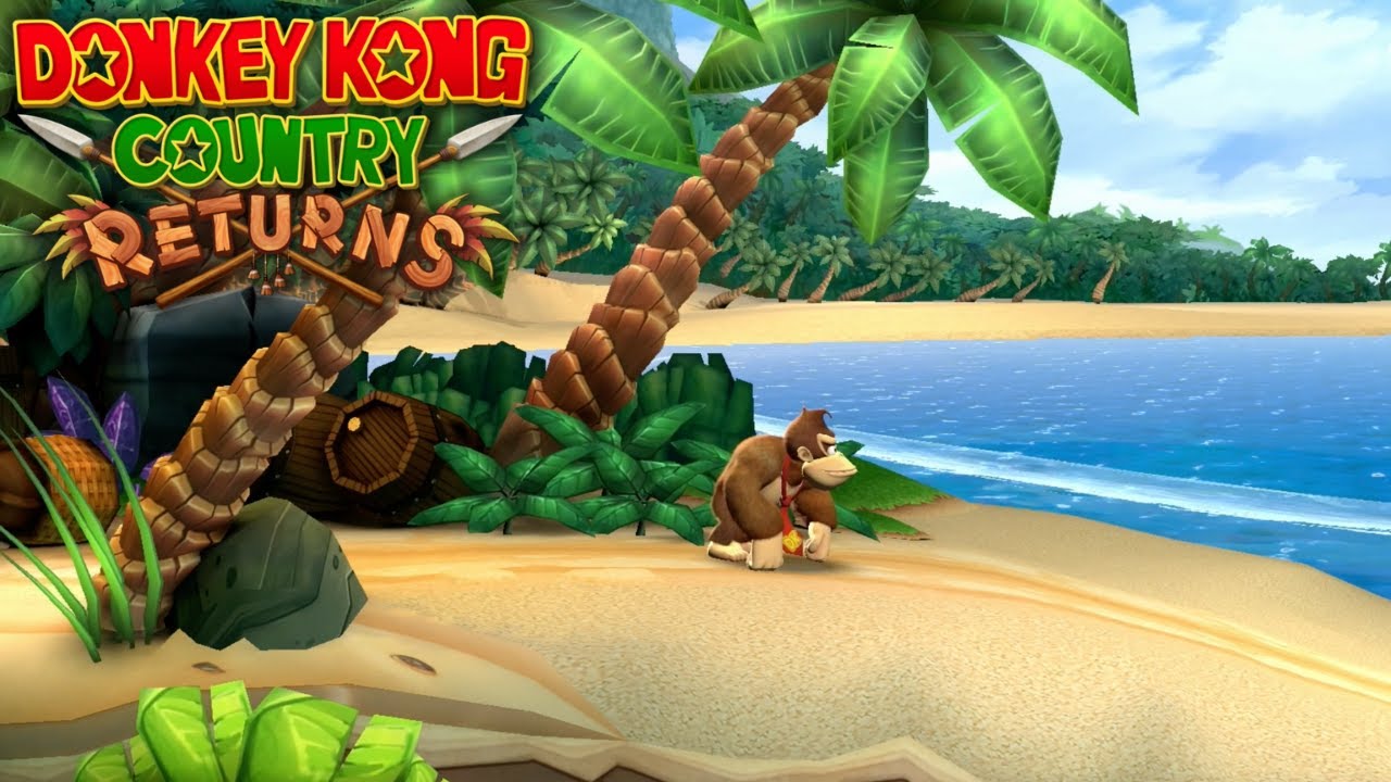 Kong Island Beach | Ocean Waves | Donkey Kong Country Returns 