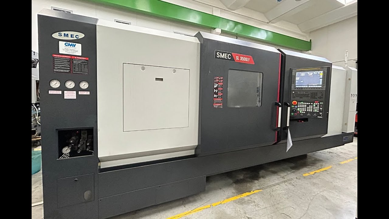 SMEC modello SL3500LY  Tornio CNC a 4 Assi