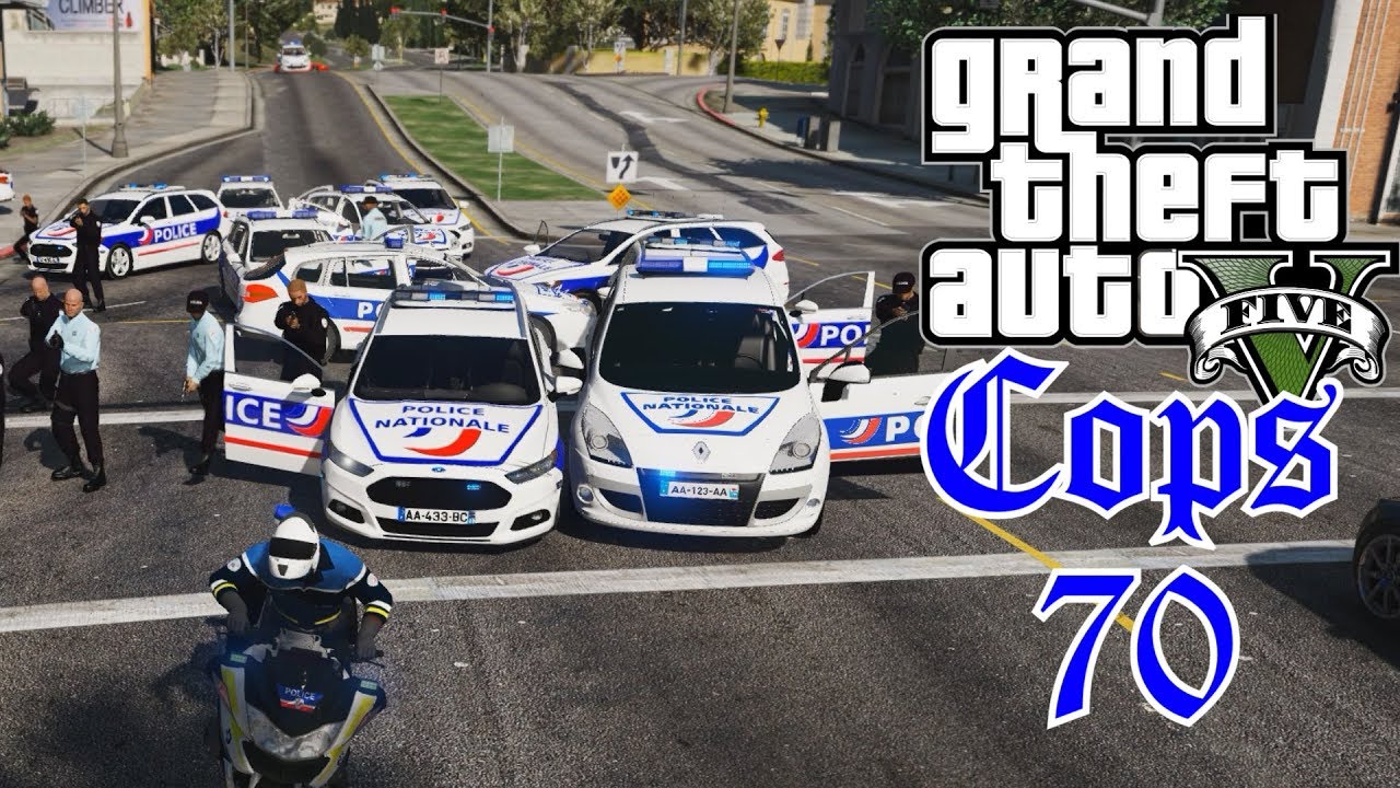 Renforts de la Police Nationale - COPS 70 - LSPDFR GTA 5 MODS