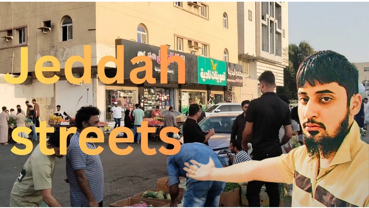 Jeddah streets before aftari |so much crowd