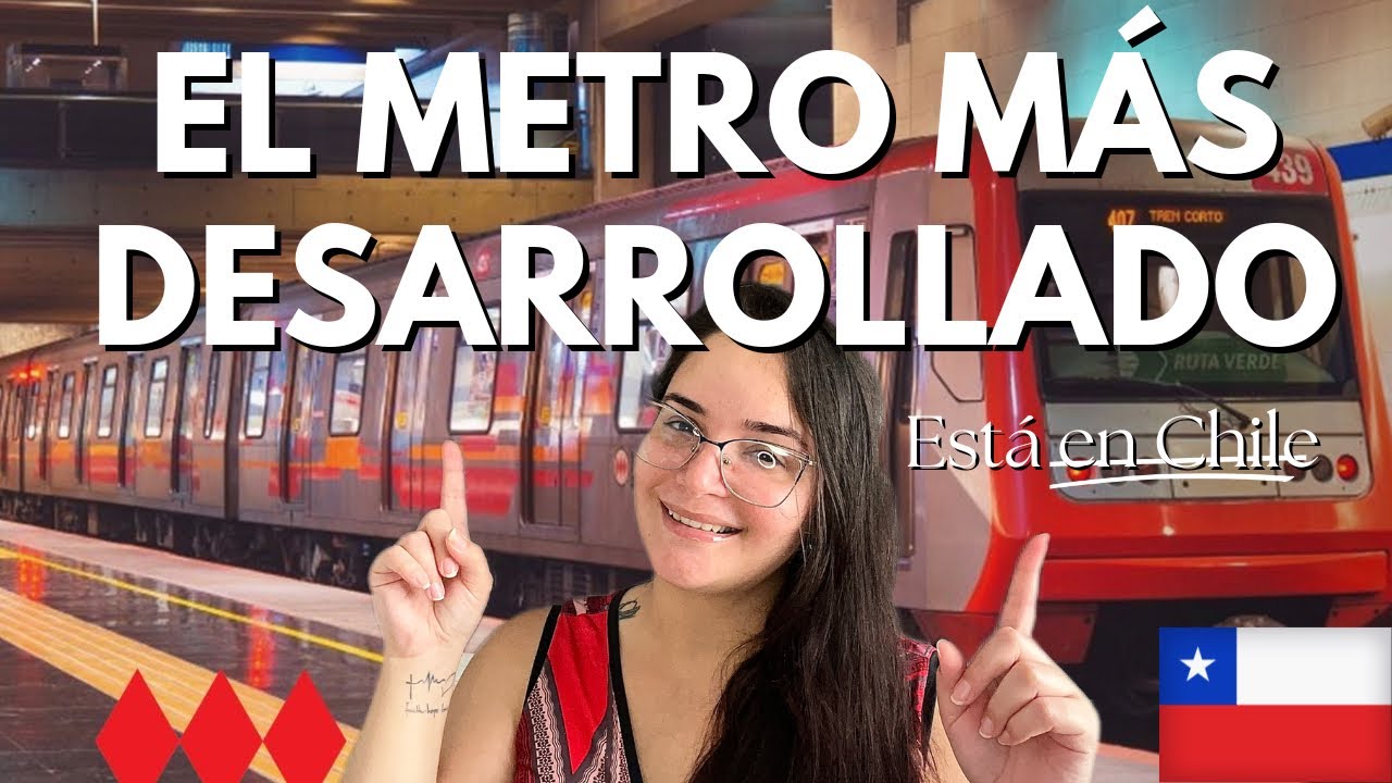 Así es el metro más desarrollado de Latinoamericanos / Chile 🇨🇱 es impresionante 