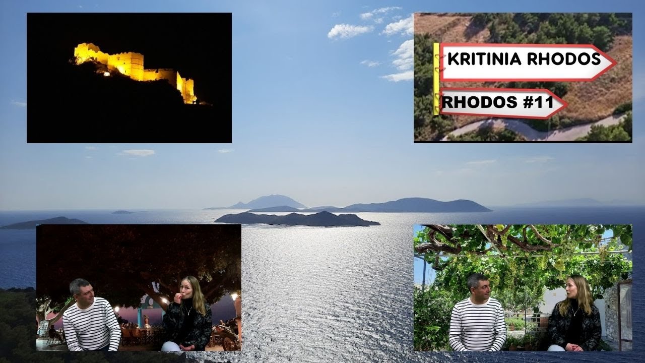 Kritinia village , Kamiros skala , Kritinia Museum och kastro ! Uppt&auml;ck Rhodos med oss #11