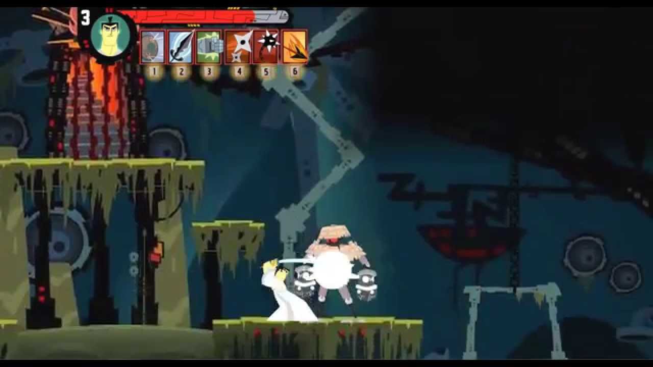 Samurai Jack - Code of the samurai Flash game
