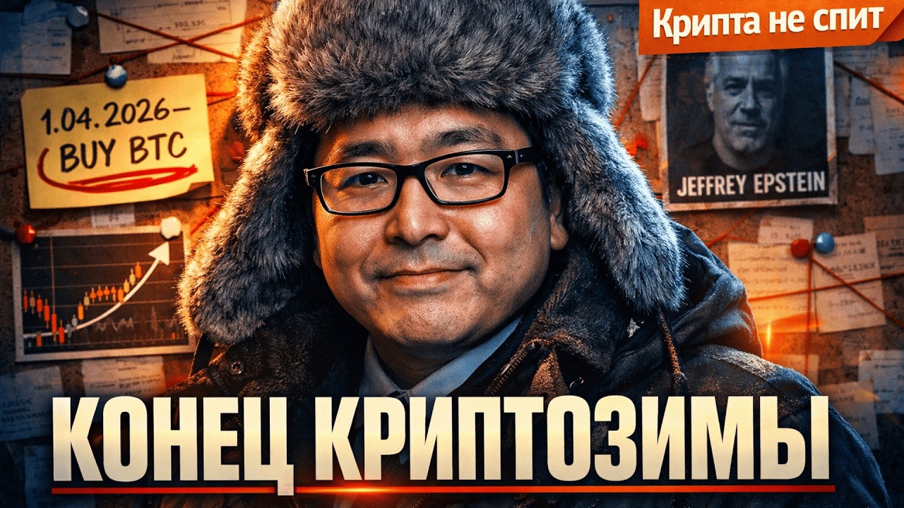 КОНЕЦ ПАДЕНИЯ В АПРЕЛЕ: Что знает Том Ли? БИТКОИН и Эпштейн: как связаны? | Крипта не спит 17.02.26