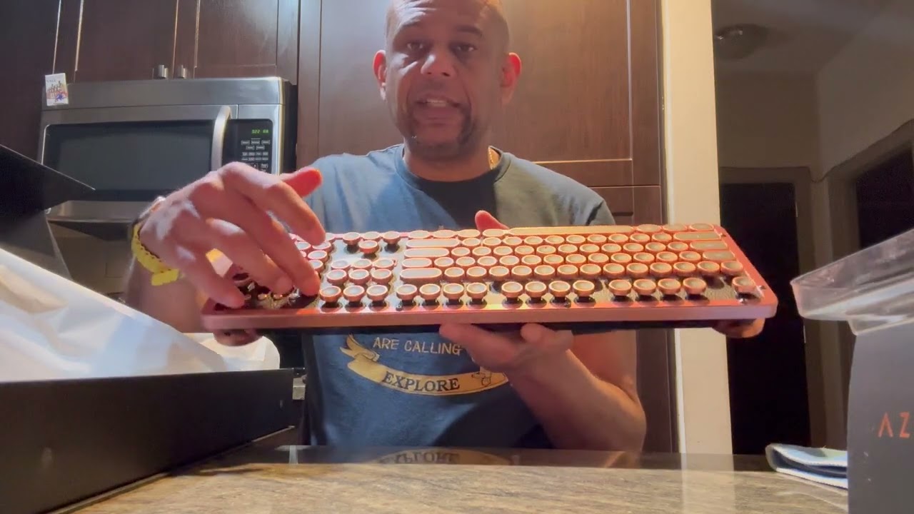 AZIO Retro Classic   The Best Steam Punk Keyboard