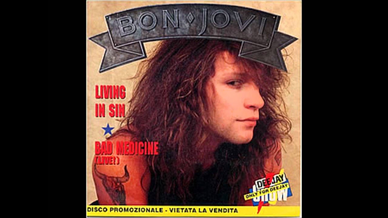 Bon Jovi-Living In Sin-Live 1988 (Rare)
