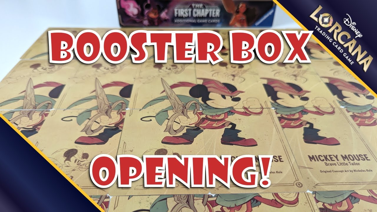 My Quest for Enchantment Continues: Unboxing Another Lorcana Booster Box! 🏰