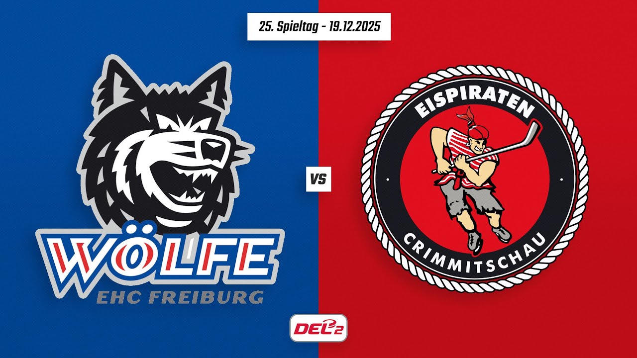 25. Spieltag DEL2 | EHC Freiburg vs. Eispiraten Crimmitschau | Game Highlights
