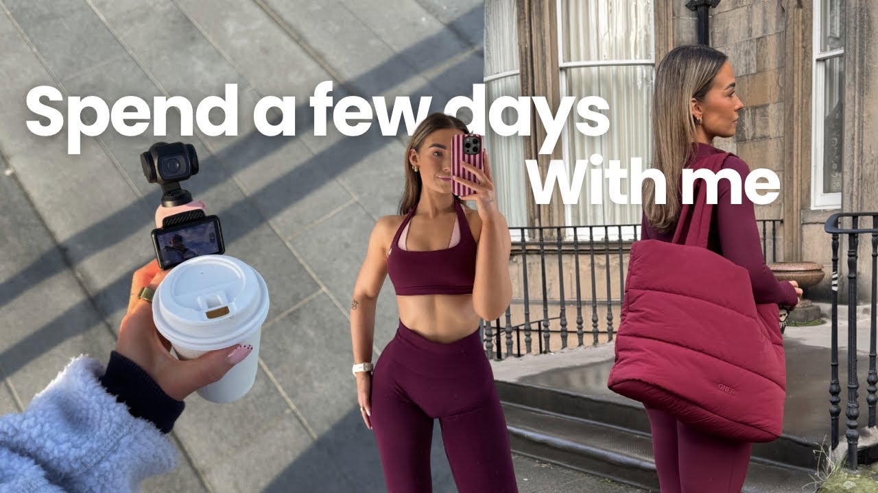 Weekly Vlog | Edinburgh night away, content days & lots of yapping 
