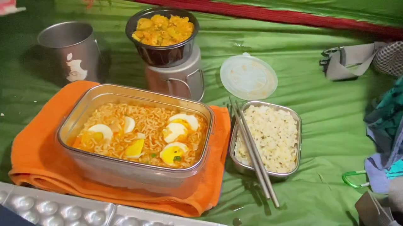 민둥산 백패킹, 여름과 가을사이, 낭만백패커