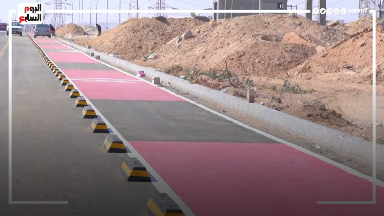 أكبر ممشى سياحى ترفيهيى بحدائق أكتوبر بالمجان .. وتراك للدراجات لأول مرة #مصر_الجديدة