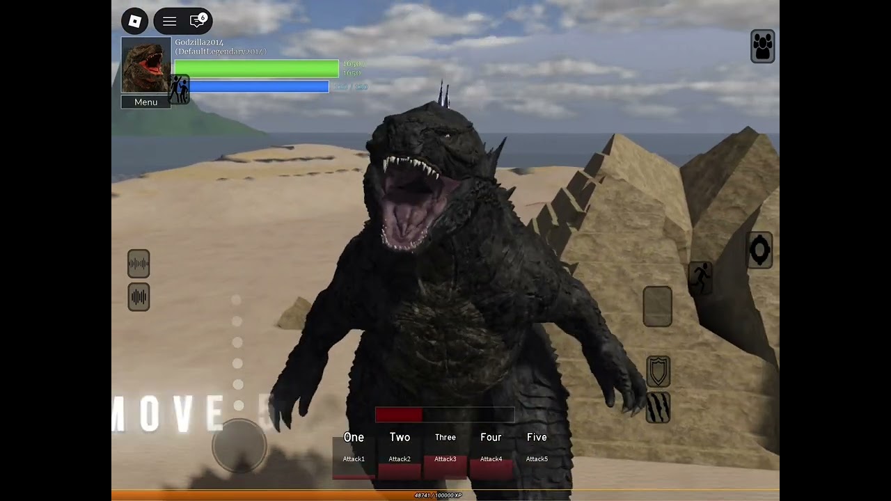 Godzilla 2014 in age of titans!!