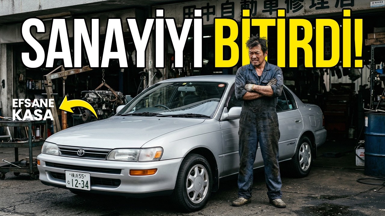 SANAYİCİLERİN EN NEFRET ETTİĞİ ARABA: Toyota Corolla AE101