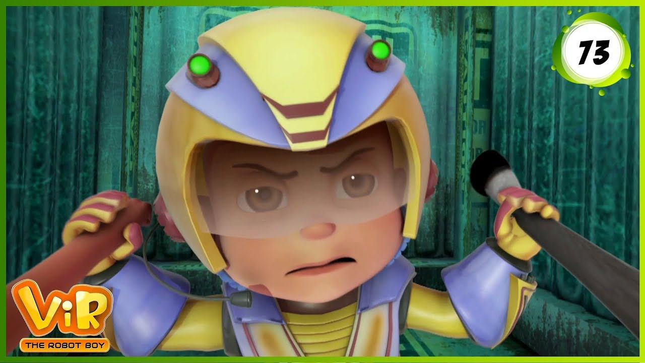 Vir: The Robot Boy | Blob Attack | Action cartoons for Kids | 3D cartoons