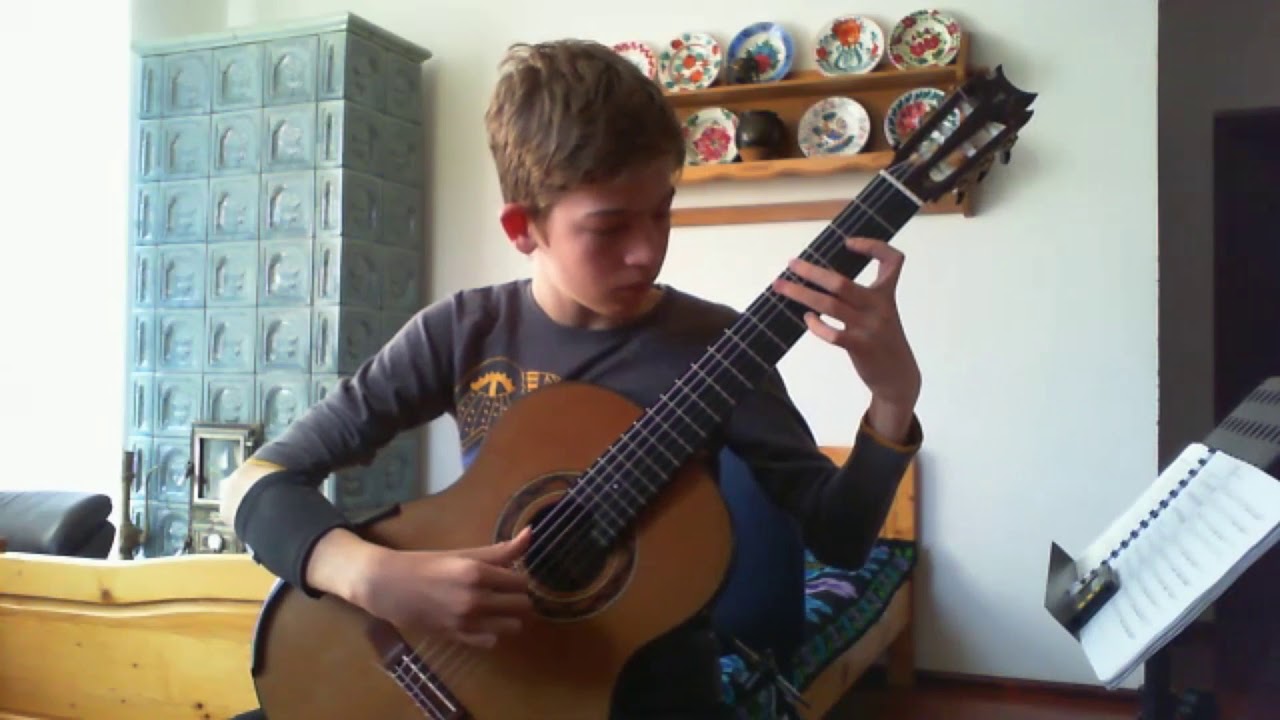 Alexandru Păun playing Agustin Barrios Mangore - Vals op. 8, no.4