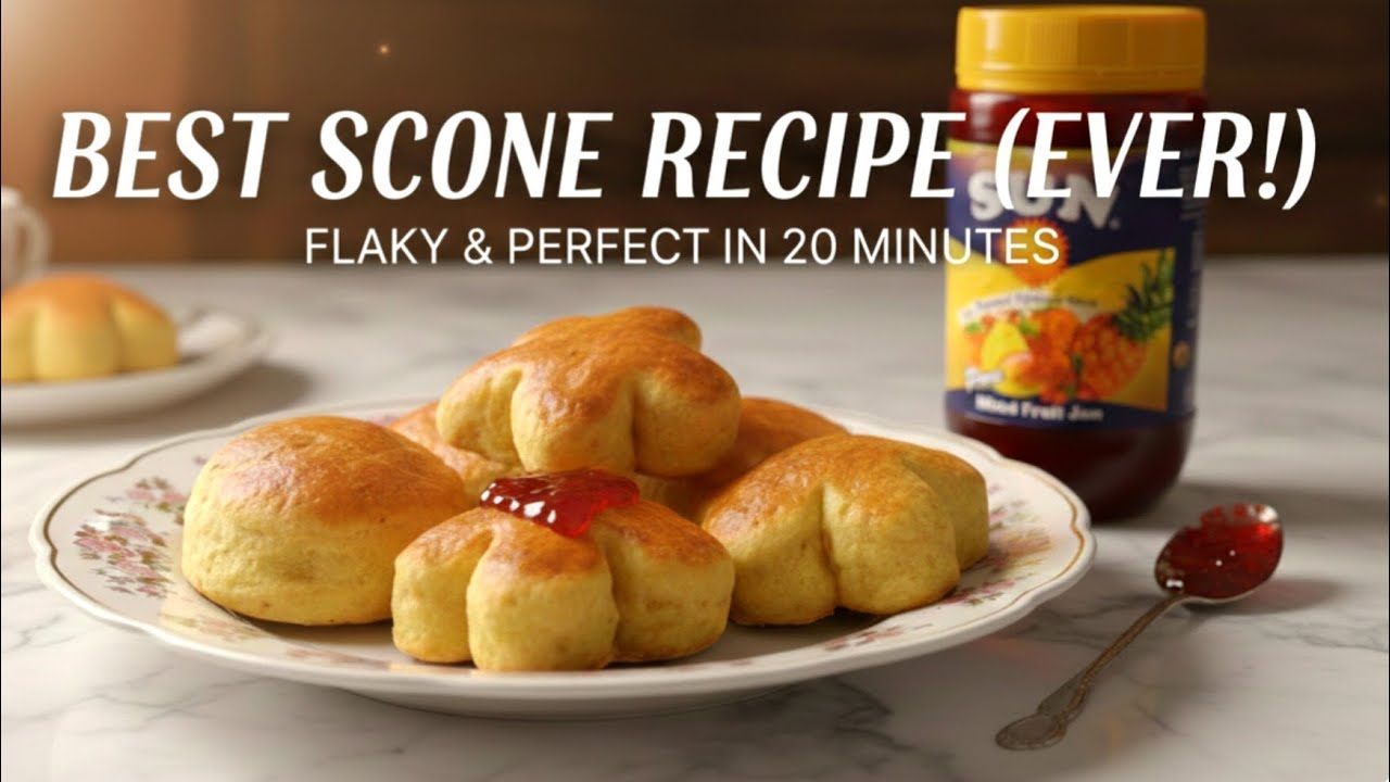 ​How I  Make PERFECT Soft Scones Every Time (Step-by-Step) / homemade simple recipe 