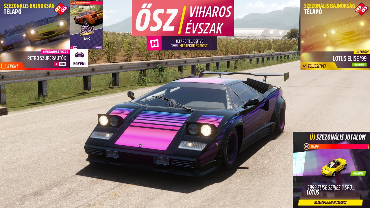 Forza Horizon 5 54 Series Autumn Seasonal Championship Papa Noel