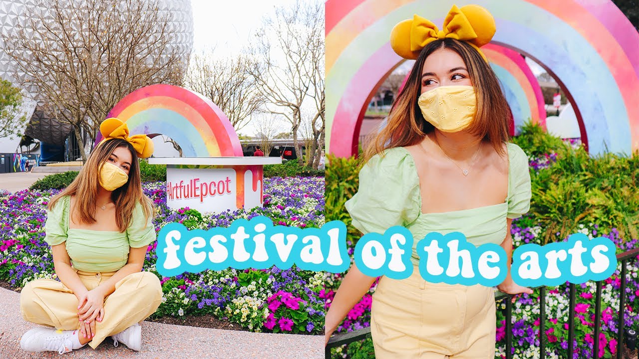 EPCOT FESTIVAL OF THE ARTS VLOG 2021 🎨