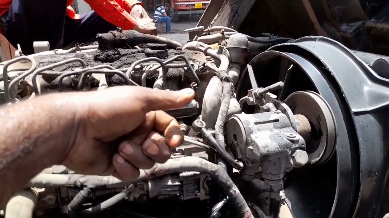 tata 1109 bs4 low pickup and starting trable shutting.