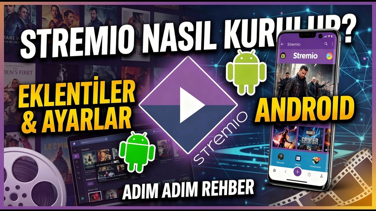 ANDROİD İÇİN STREMİO KURULUMU 🚀 | İSTENEN VİDEO 🔥 7 DAKİKADA SORUNSUZ KUR