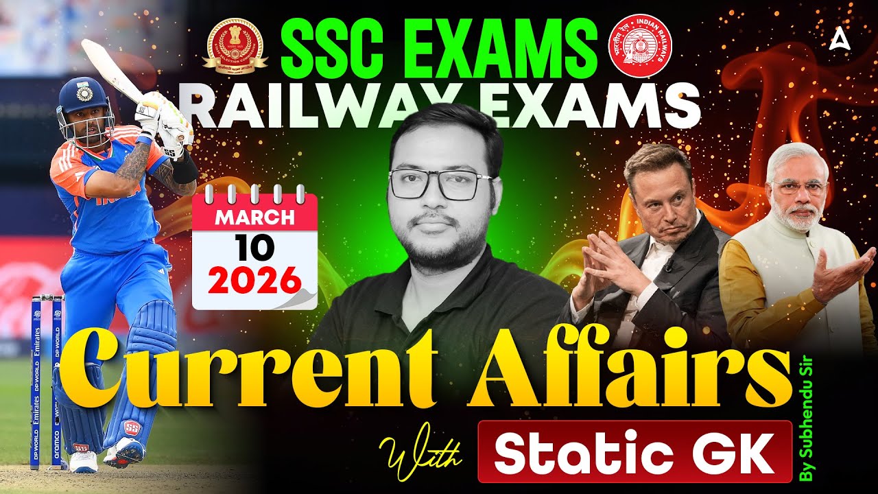 10 March Daily Current Affairs In Bengali | Current Affairs Today Bengali | By Subhendu Sir