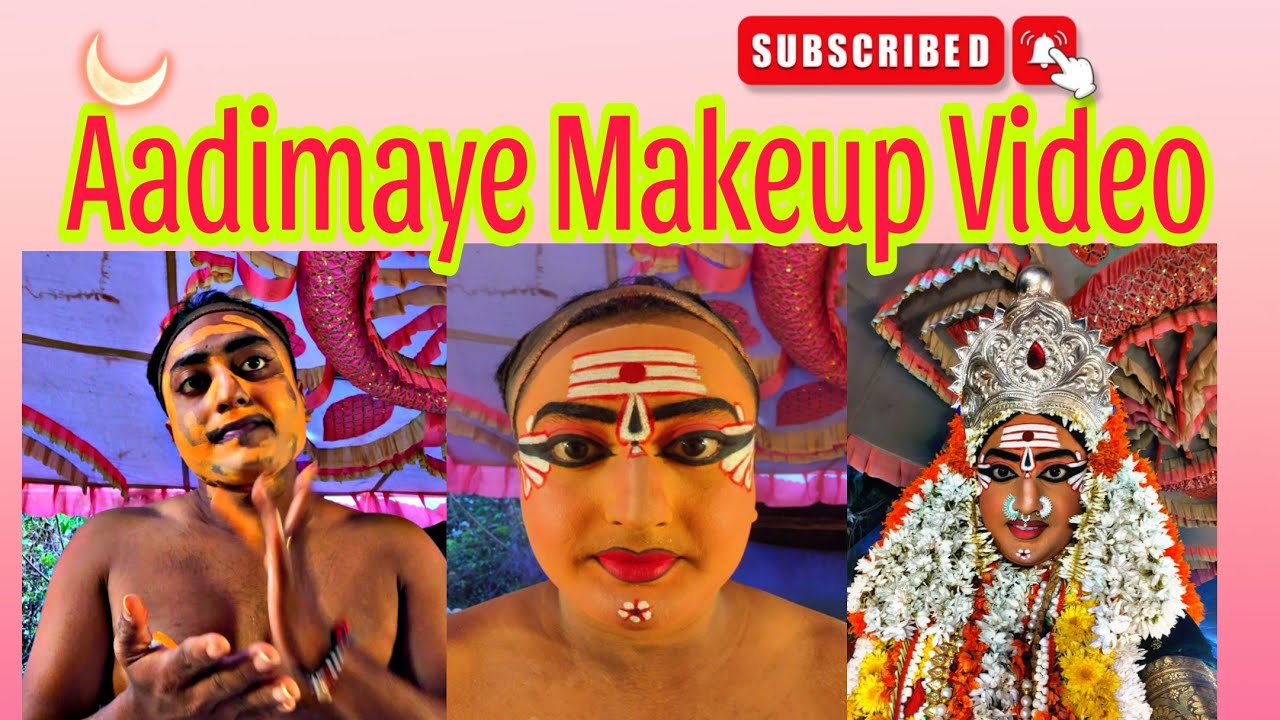 Aadimaye Makeup Video * Yakshagana * Makeup #ಯಕ್ಷಗಾನ #devi