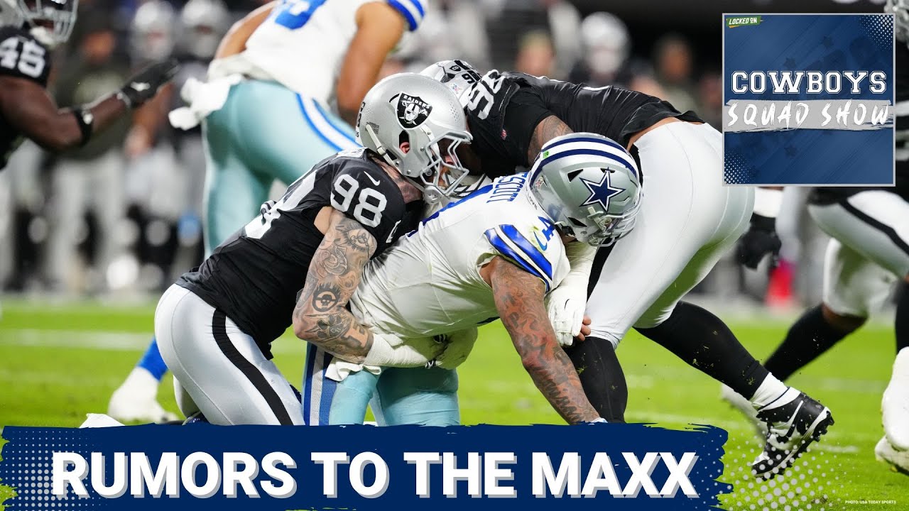 COWBYS SQUAD SHOW: The Maxx Crosby to the Cowboys rumors continue to heat up.