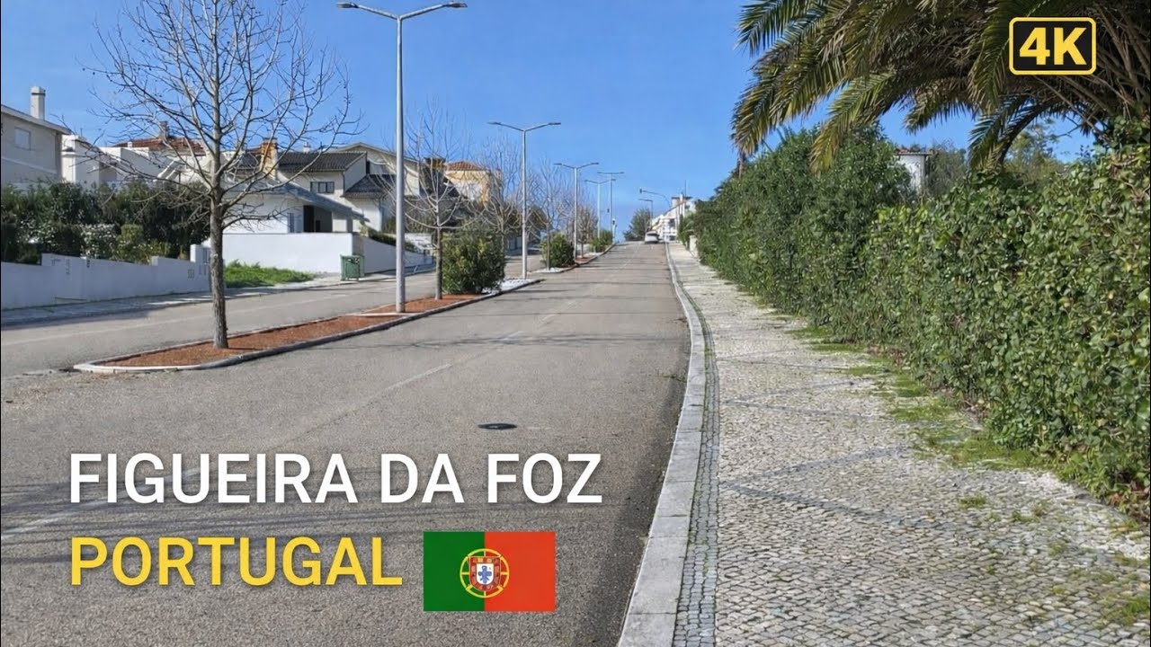 Walking Through Figueira da Foz, Portugal – 08 Feb 2026 – 4K