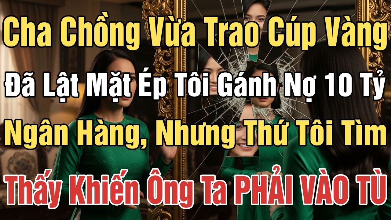 Cha Chồng Vừa Trao Cúp Vàng Đã LẬT MẶT Ép Gánh Nợ 10 TỶ, Tôi Đưa Ra 1 Thứ Khiến Ông TÁI MẶT
