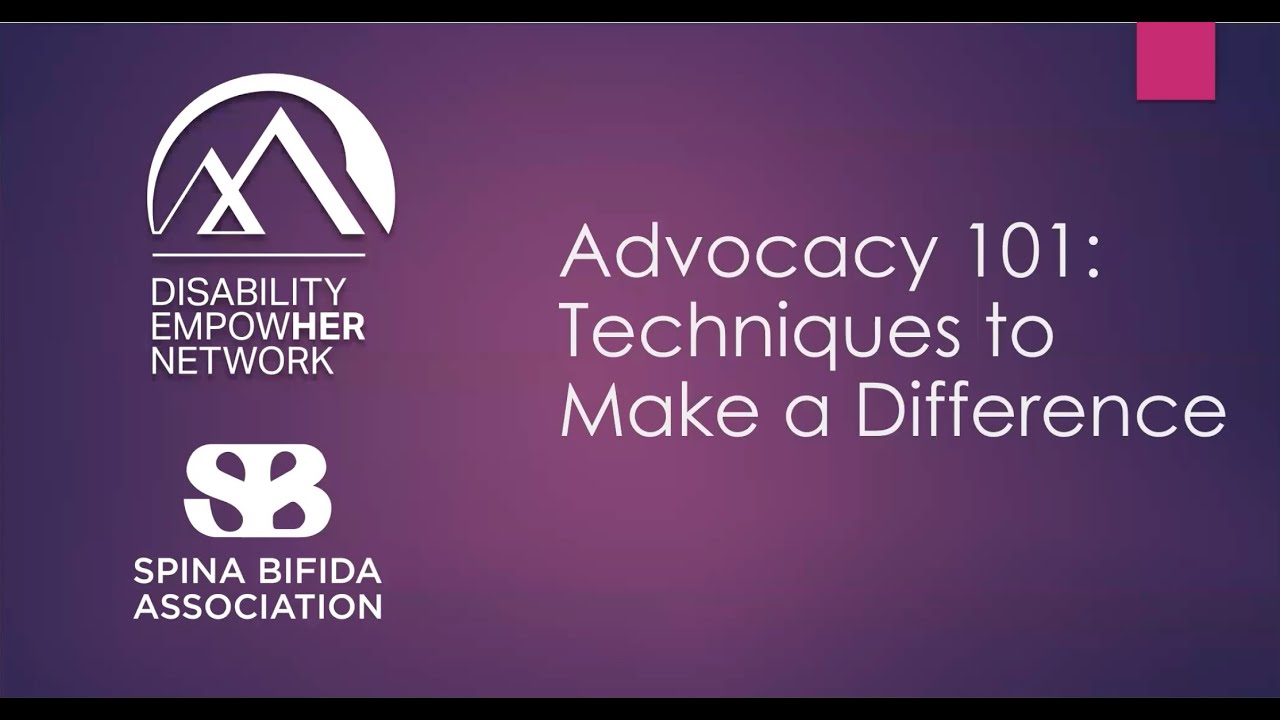 Advocacy 101: Techniques to Make a Difference
