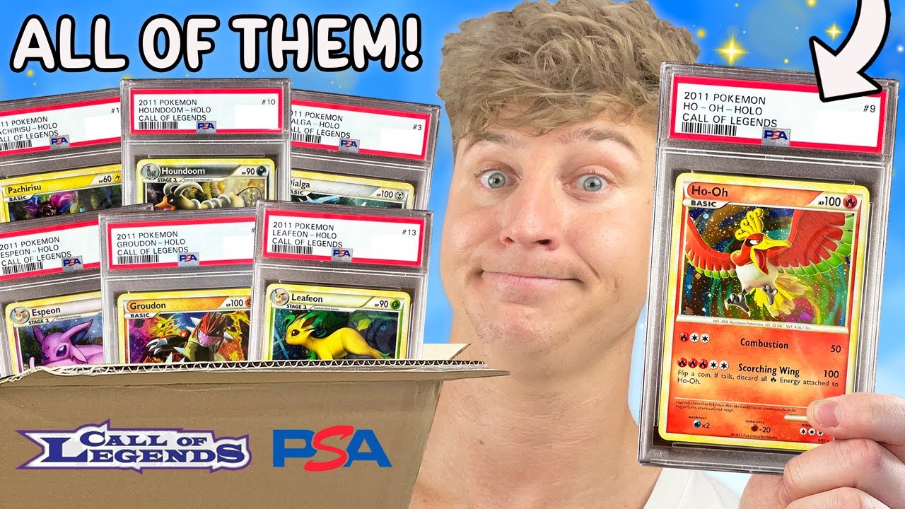 I Graded All Of My Call of Legends Pokemon Cards!