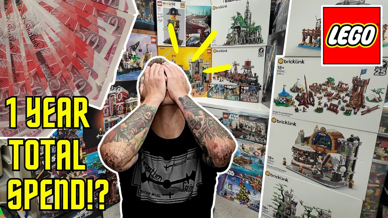 Сколько денег я потратил на LEGO за ОДИН год?
