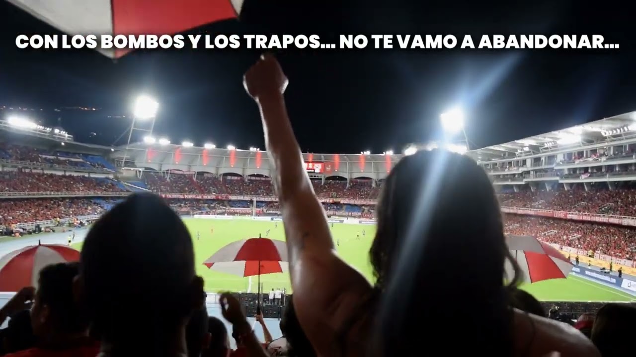 Te sigo alentando, los años pasan ♪ (Mala Pata) - BARÓN ROJO SUR | América vs Medellín