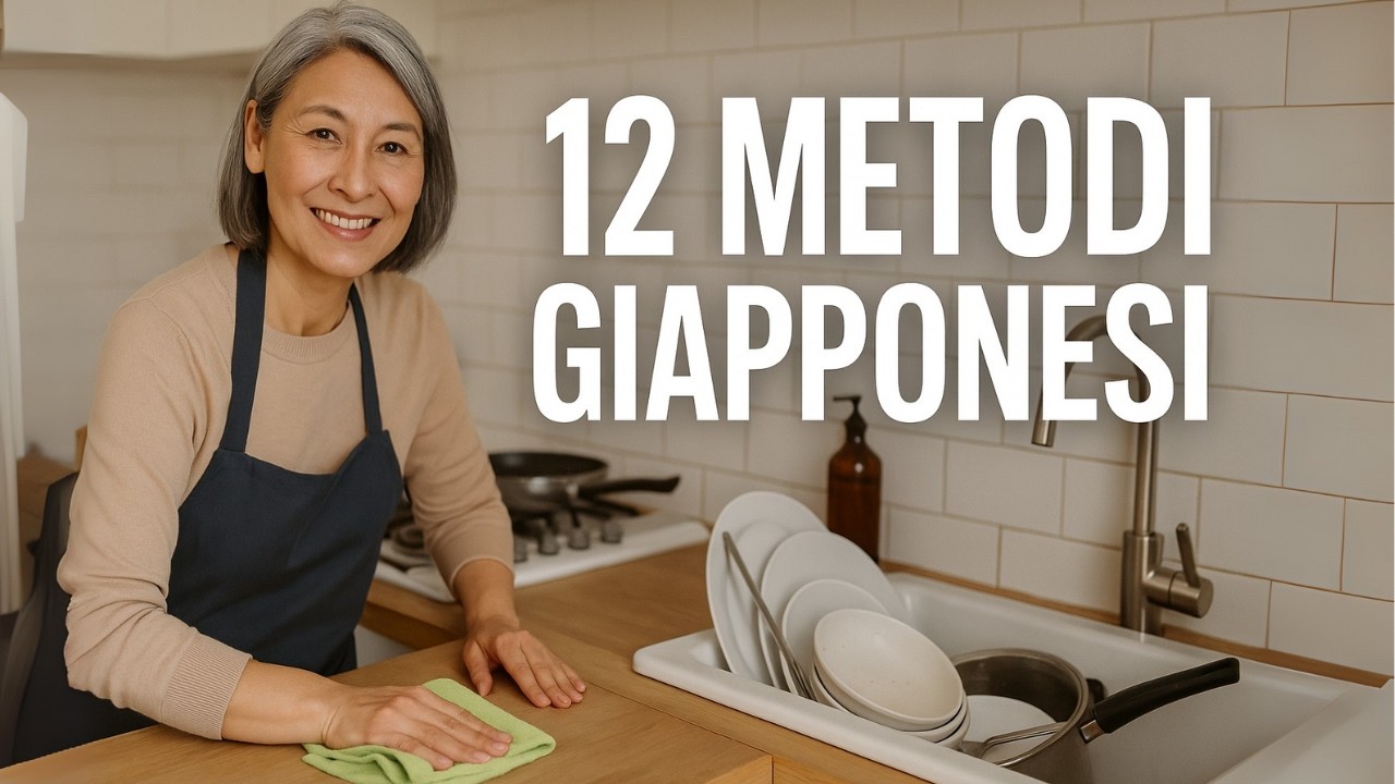 Come avere una cucina pulita in stile GIAPPONESE!