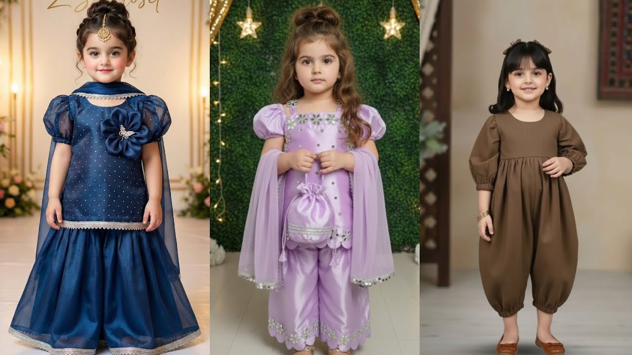 How to give little girls a modern look👗 on their birthday 🎂@fashionvibes-j4v 