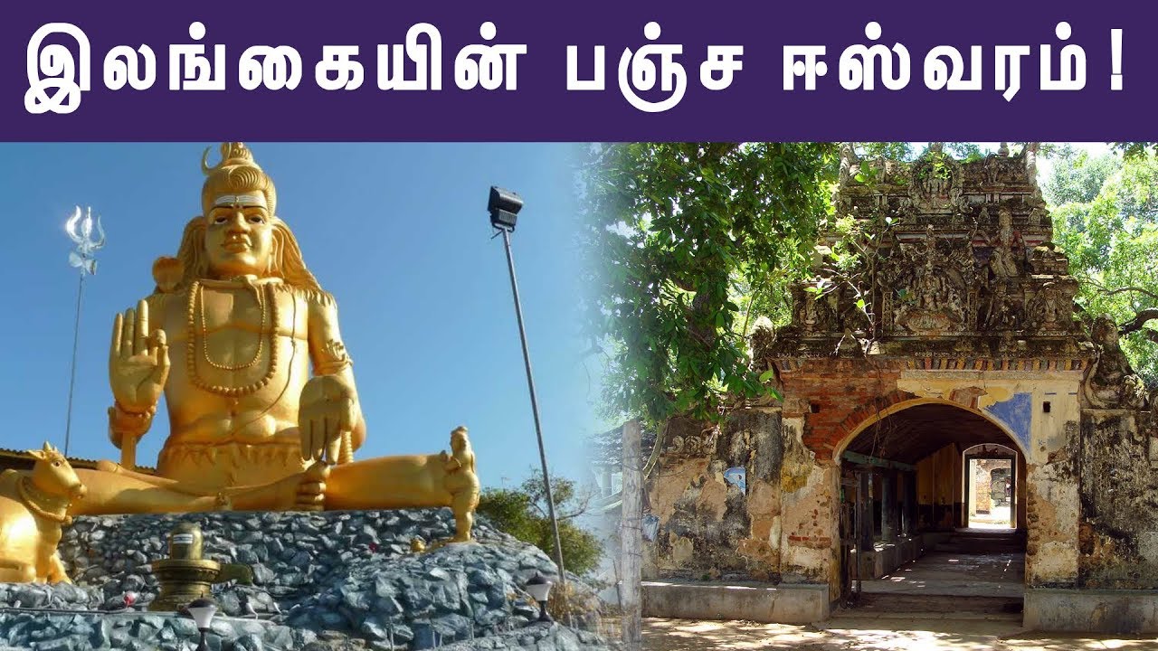 தமிழின பொக்கிஷங்கள் புதைபட்டுதான் போகணுமா? | The Pancha Ishwarams Of Srilanka!