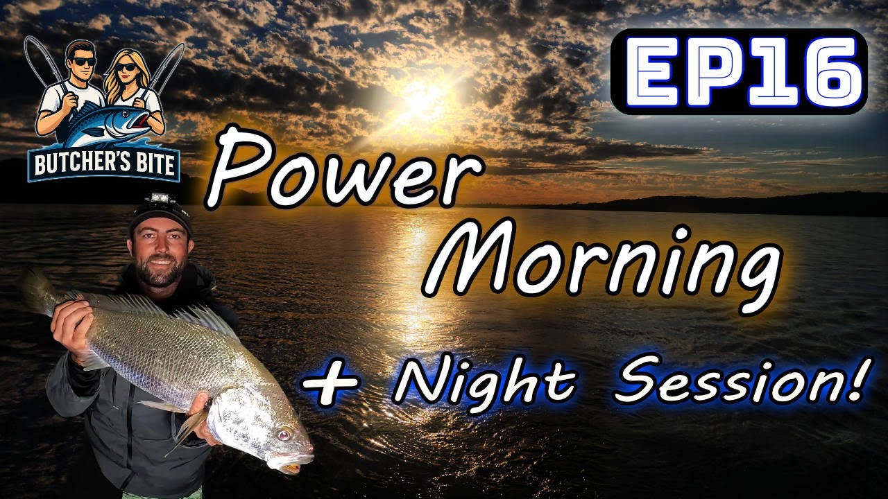 Butchers Bite Ep 16 - Power Morning with Jeff Vella and Nighttime Mulloway Mission – Lake Macquarie