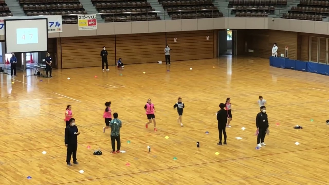 往復走（シャトルラン）小学３、4年生女子