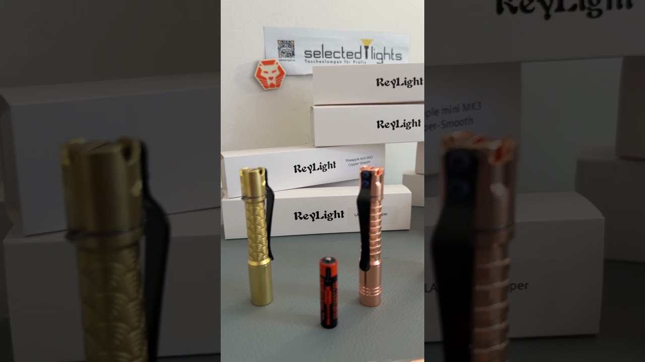 Reylight Pineapple und Lanapple in Kupfer und Messing